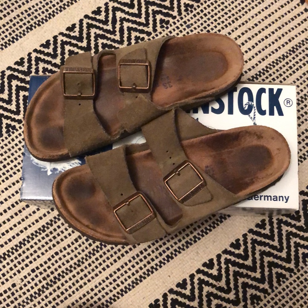 Tan Birkenstock